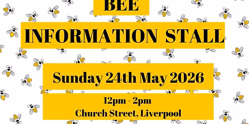 Bee information stall - Liverpool