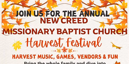 New Creed Harvest Festival 