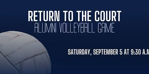 Return to the Court: Alumni Volleyball Game
