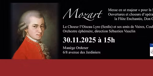 Mozart, \u00e0 la Sc\u00e8ne et \u00e0 l'Eglise - Ultime repr\u00e9sentation !