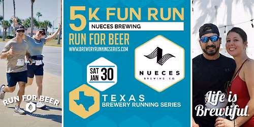 5k Beer Run x Nueces Brewing | Texas Brewery Running Series