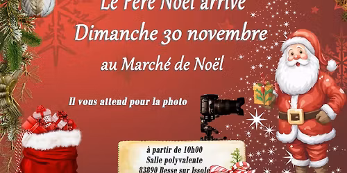 Photo avec le Père Noël