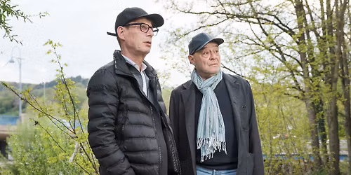ZWEI HERREN AM STRAND mit Luc Feit und Steve Karier