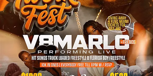 TWERK FEST : V8 MARLO LIVE + $1500 GIVEAWAY