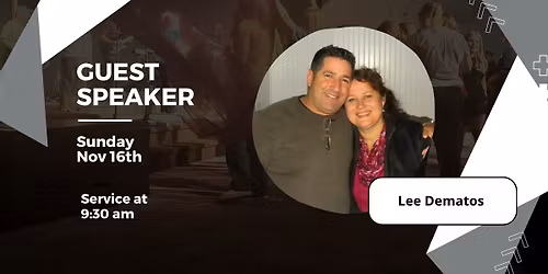 Guest Speaker: Lee Dematos