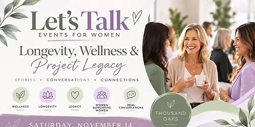 Partners: LET\u2019S TALK Events for Women - Legacy & Longevity