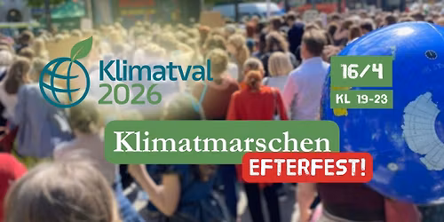Klimatmarschen - Efterfest!