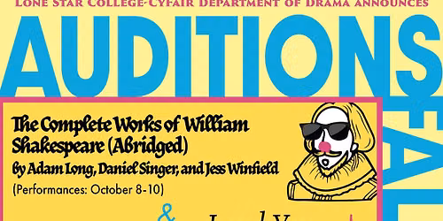 Fall 2026 Drama Auditions