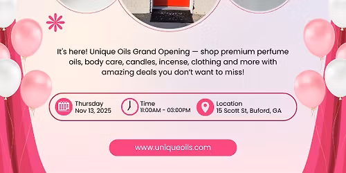 Grand Opening and Ribbon Cutting at Unique Oils