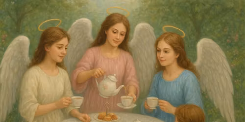 Afternoon tea with the angels