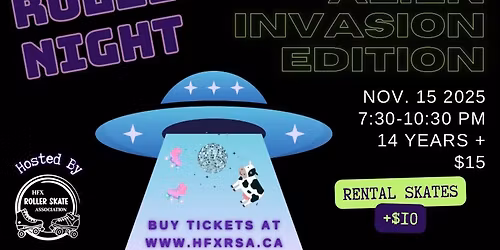 Roller Night - Alien Invasion Edition