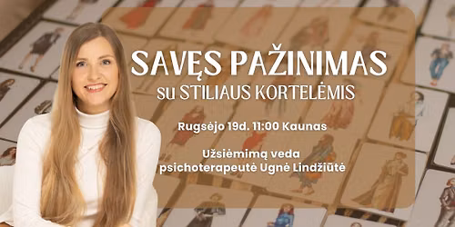 Stiliaus psichologija | Sav\u0119s pa\u017einimas su stiliaus kortel\u0117mis | Kaunas