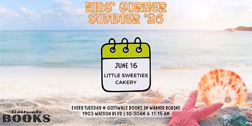 Kids' Corner w\/ Little Sweeties Cakery at Gottwals Books