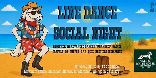 Summer Beach Line Dance Social Night