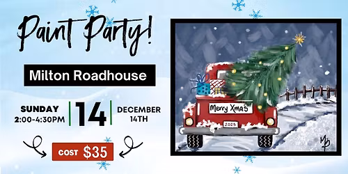 Milton Roadhouse Paint Party