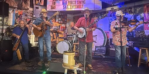 Old Porch Swing at Bird's Shack