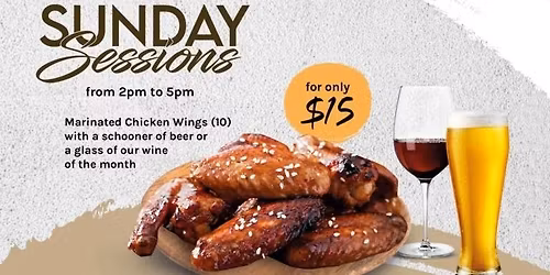 Sunday Arvo Wing Deal 