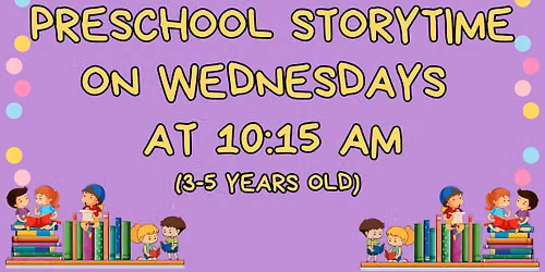 Preschool Storytime & Craft