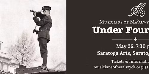 Under Four Flags at Saratoga Arts