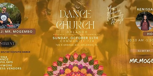 Ecstatic Dance Orlando: SOLTAR - Dance Church Orlando