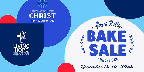 Youth Rally Bake Sale