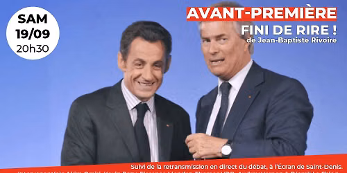 Avant-Premi\u00e8re : Fini de rire !