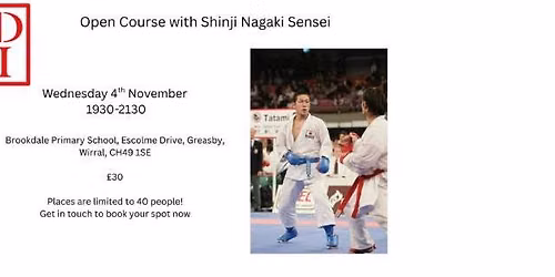 Open Course with Shinji Nagaki Sensei