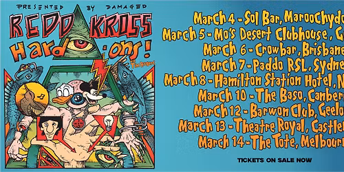 REDD KROSS (USA) + THE HARD-ONS feat. Tim Rogers \u2014 Sydney