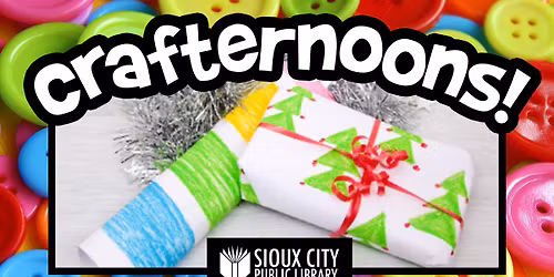 Crafternoons at the Library: Design Your Own Gift Wrap