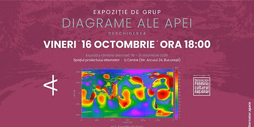 DIAGRAME ALE APEI | vernisaj \u0219i expozi\u021bie de grup