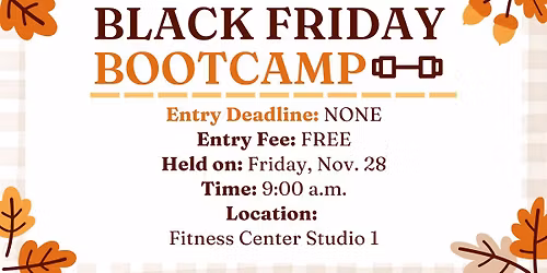 Black Friday Bootcamp