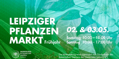 LEIPZIGER FR\u00dcHJAHRS PFLANZENMARKT