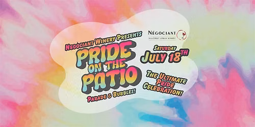 PRIDE ON THE PATIO-Presented By Negociant Winery