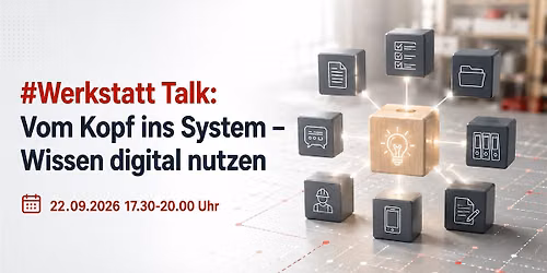 #Werkstatt Talk: Vom Kopf ins System \u2013 Wissen digital nutzen