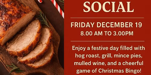 Airport Christmas Social at Cribbys