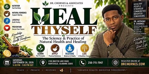 HEAL THYSELF The Science & Practice of Natural Health and Healing