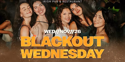 Blackout Wednesday!