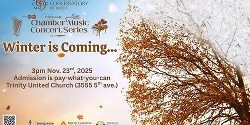 Winter is Coming - Faculty Chamber Concert