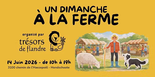 March\u00e9 fermier et artisanal de Tr\u00e9sors de Flandre