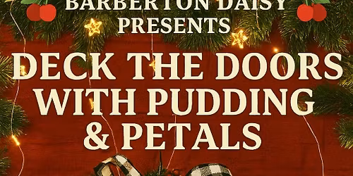 Christmas Pudding Floral Workshop