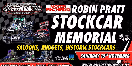 Robin Pratt Memorial Stockcars