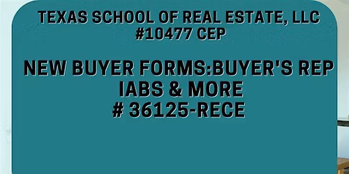 New Buyer Forms Class - (3 Hours) - Conroe Shea Homes