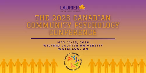The 2026 Canadian Community Psychology Conference 