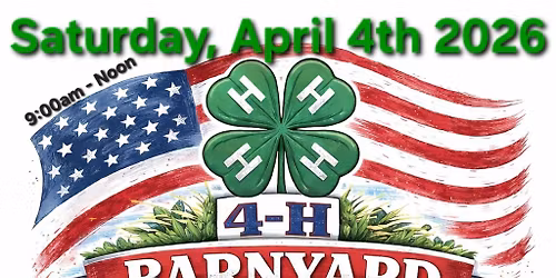 2026 4H Barnyard Easter Bash