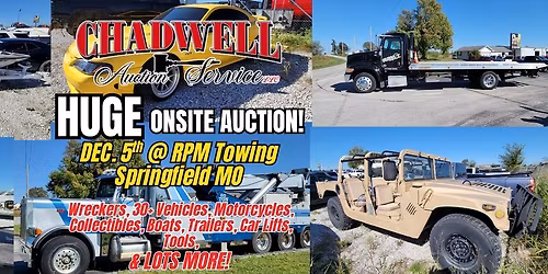 \ud83d\udea8 HUGE ONSITE MOVING AUCTION! \ud83d\udea8