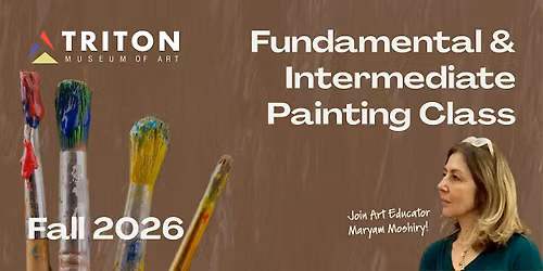 Fundamental and Intermediate Painting Class (Fall 2026 Oct\/Nov)