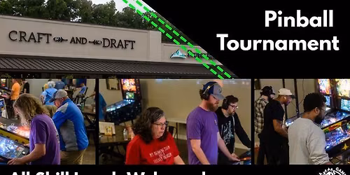 Craft & Draft Monthly Pinball Tournament - Pok\u00e9mon Launch Party