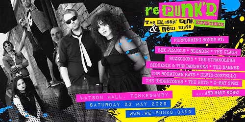 rePunK\u2019d LIVE @ Watson Hall, Tewkesbury, Gloucestershire