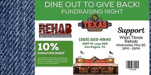 Dine Out to Give Back at Texas Roadhouse