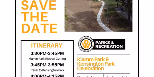Klamm Park and Kensington Park Celebration